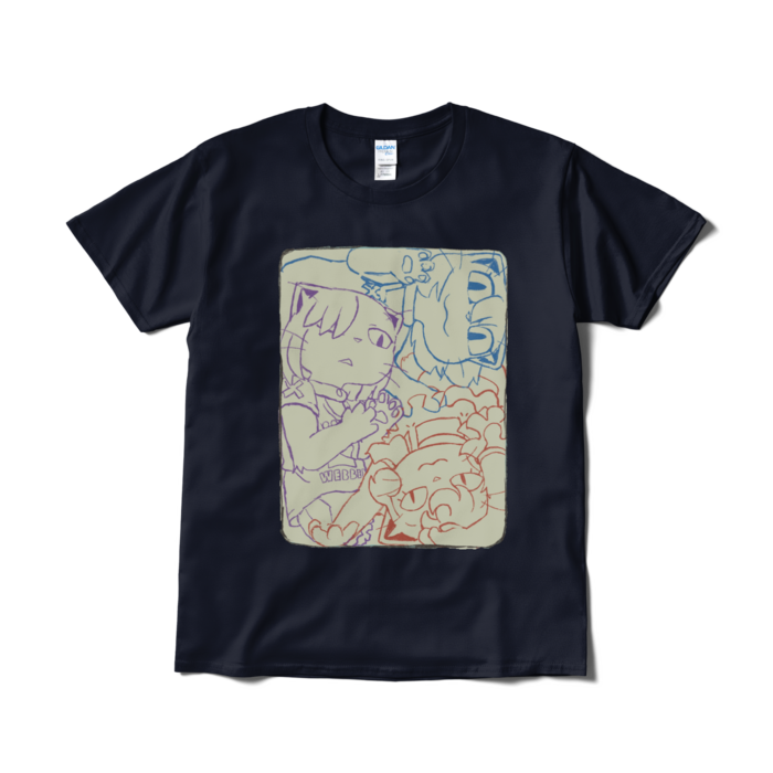 Tシャツ(短納期) - L - ネイビー