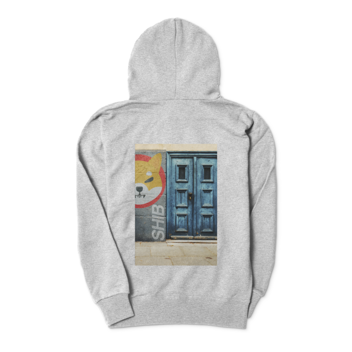 ジップパーカー - S - 杢グレー