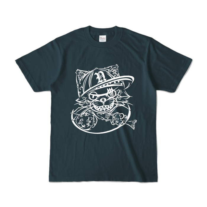カラーTシャツ - S - デニム (濃色)