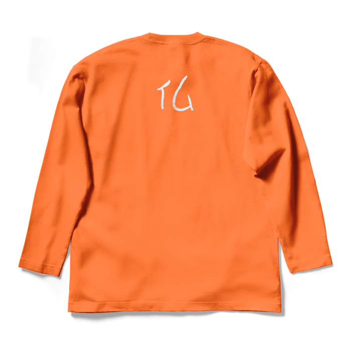 ロングスリーブTシャツ - L - オレンジ