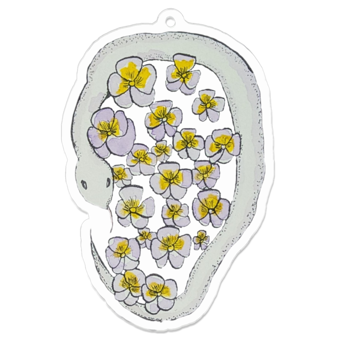 アクリルキーホルダー - 70 x 70 (mm)