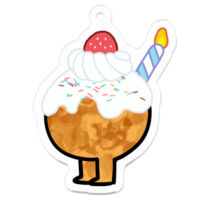 ケーキ - 50 x 50 (mm)