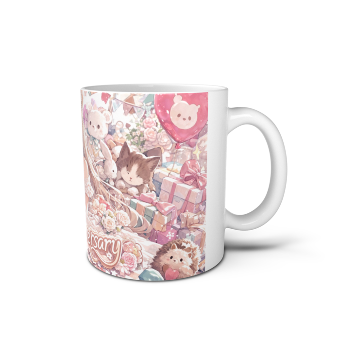 マグカップ - 直径 8 cm / 高さ 9.5 cm