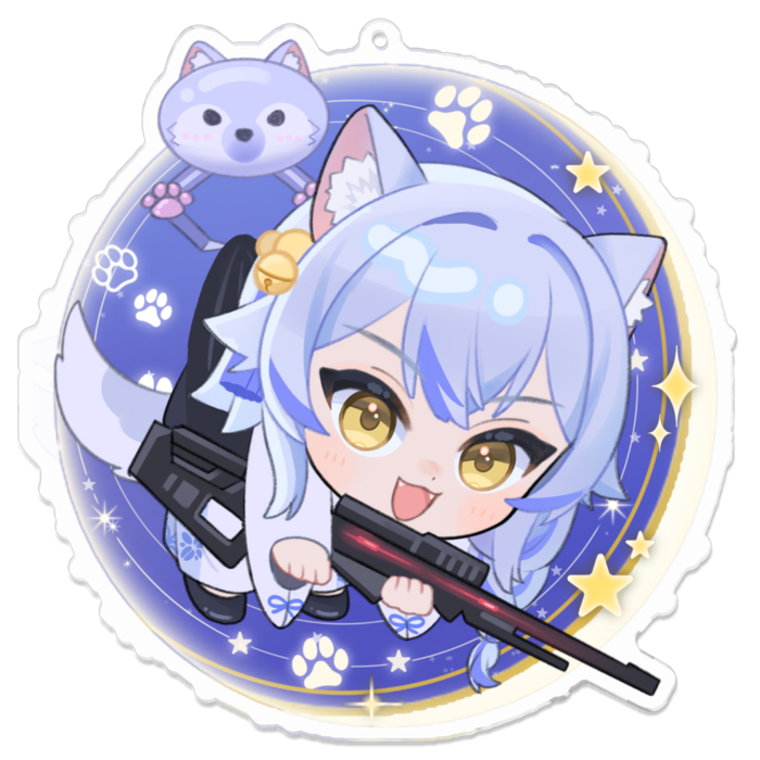 アクリルキーホルダー - W100 × 100mm 以内