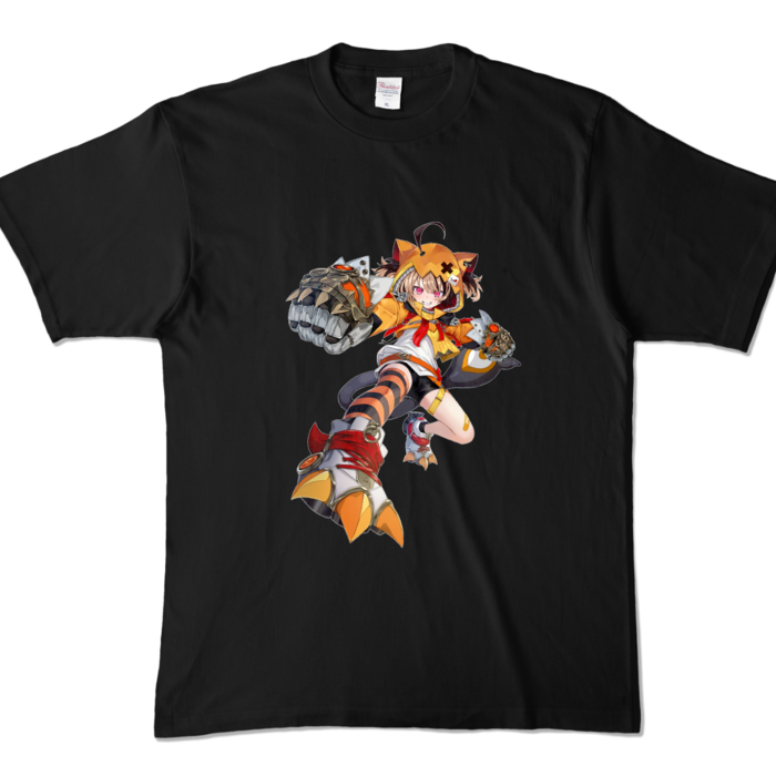 カラーTシャツ - XL - ブラック (濃色)