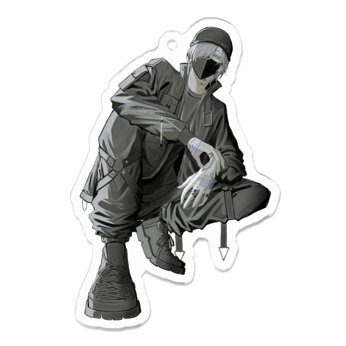 アクリルキーホルダー - 70 x 70 (mm)