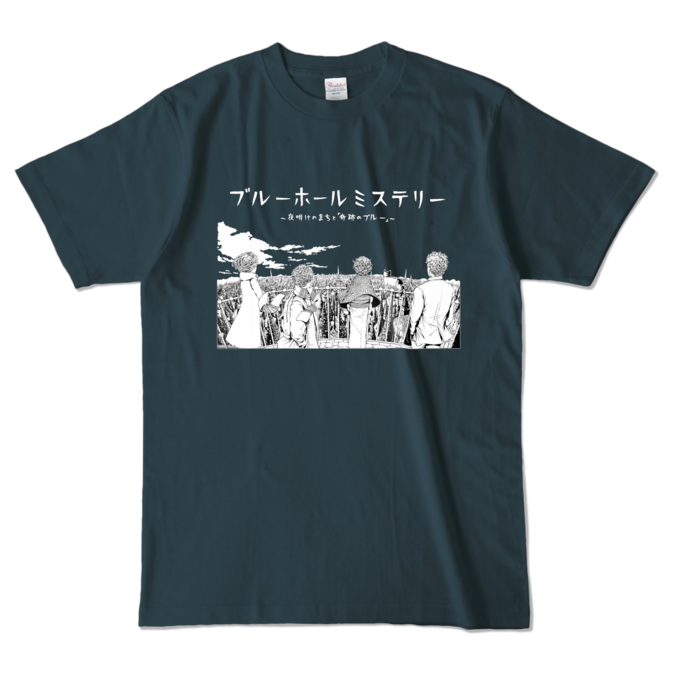 カラーTシャツ - L - デニム (濃色)