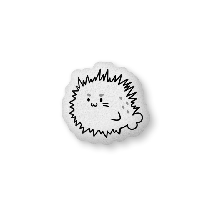 ふかふかクッション - 中（H36×W56cm） - 片面