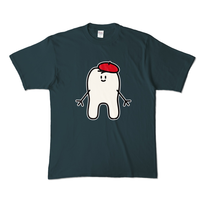 カラーTシャツ - XL - デニム (濃色)