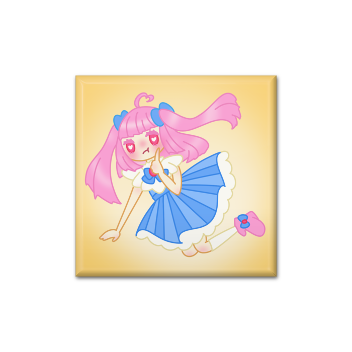 缶バッジ - 四角形40mm