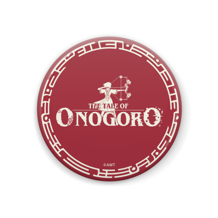 『オノゴロ物語』ロゴ（A）缶バッジ - 44mm