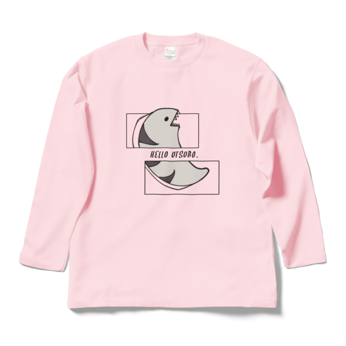 ロングスリーブTシャツ - L - ライトピンク