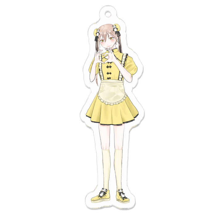 アクリルキーホルダー - 70 x 70 (mm)