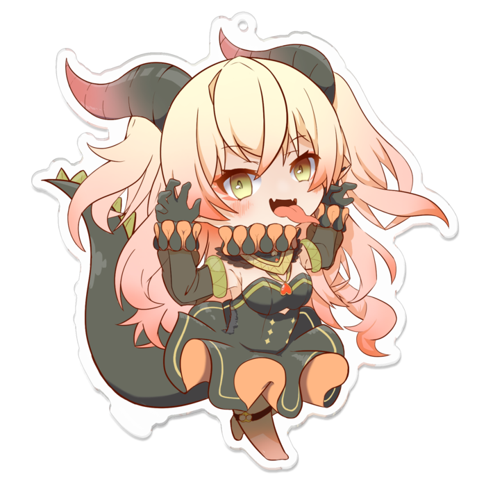 アクリルキーホルダー - 100 x 100 (mm)