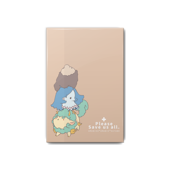 缶バッジ - 54x80mm