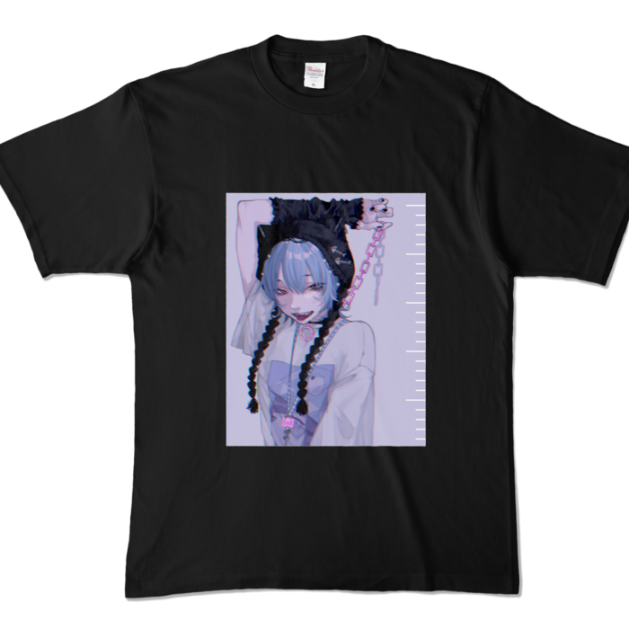 カラーTシャツ - XL - ブラック (濃色)
