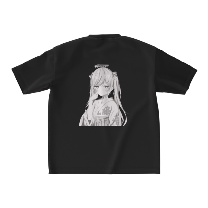 ビッグシルエットTシャツ - M - 背面