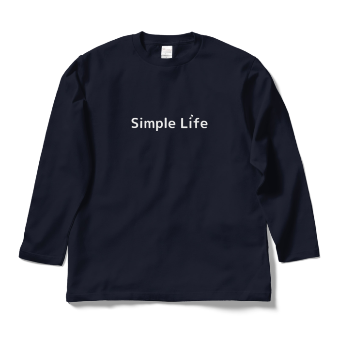 ロングスリーブTシャツ♪　紺色　L