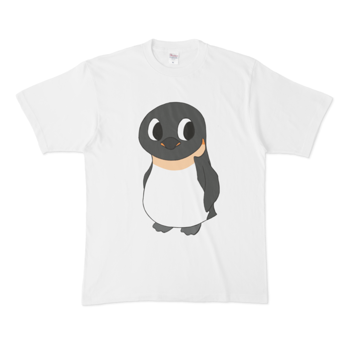 エンペラーペンギッンのTシャツ - XL - 白