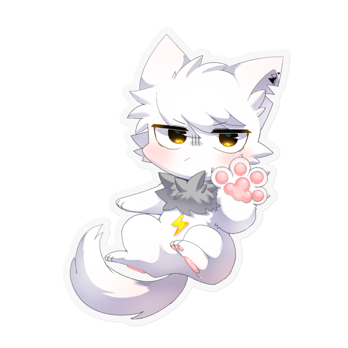 ステッカー(クリア) - 100 x 100 (mm)