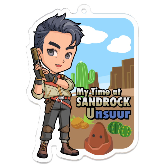 アクリルキーホルダー - 70 x 70 (mm)