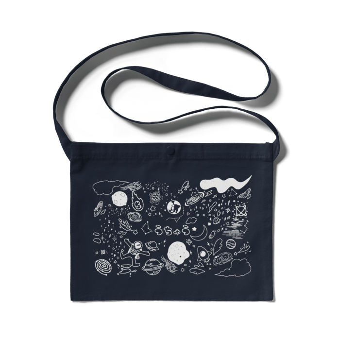 サコッシュ - 300 x 230 (mm) ネイビー