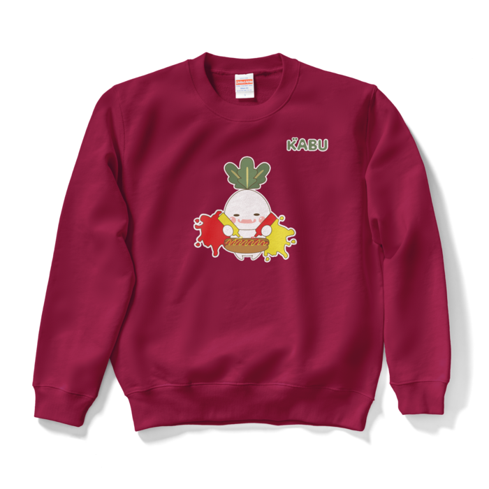 スウェット - S - バーガンディ