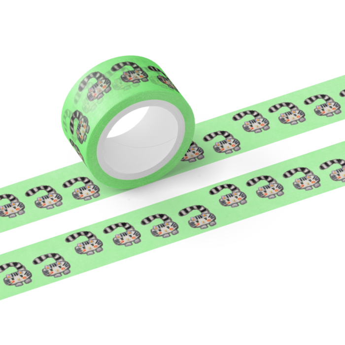マスキングテープ - テープ幅 20mm(緑)