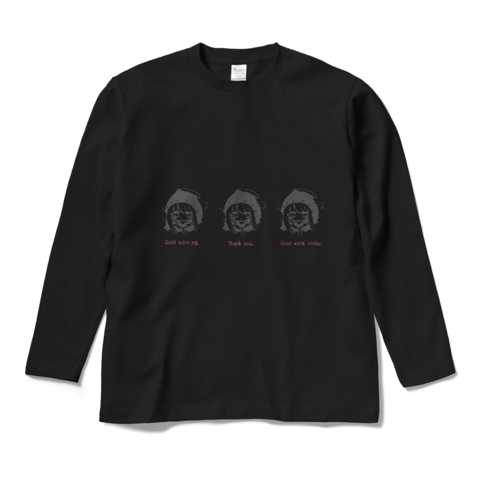 ロングスリーブTシャツ - M - ブラック