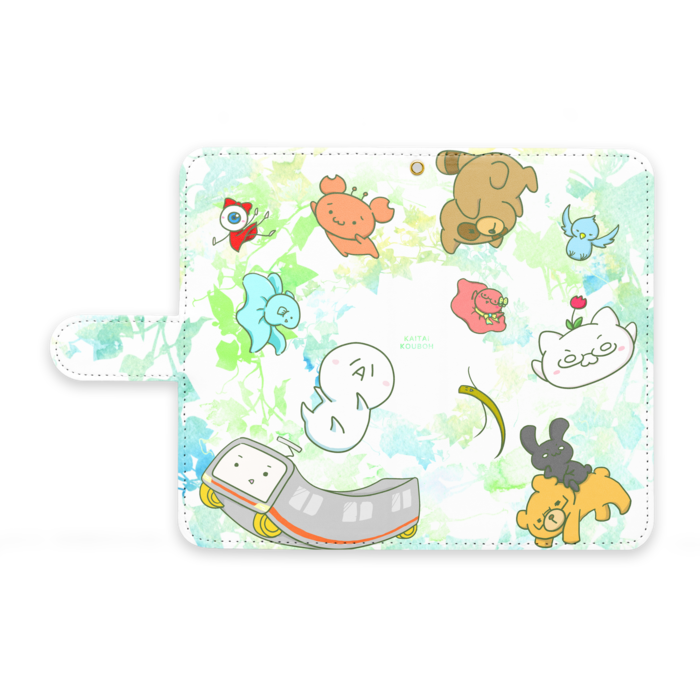 手帳型Androidケース - M - ストラップ穴 あり