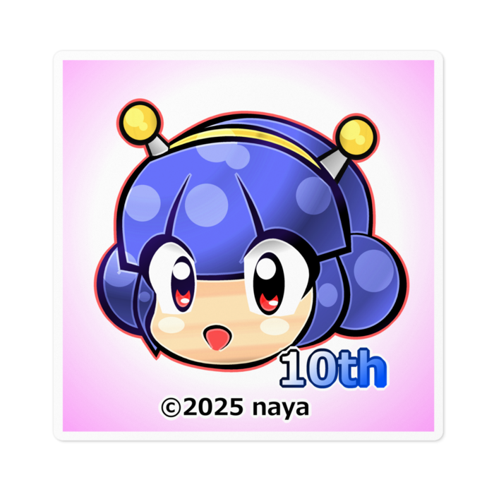 ステッカー - 100 x 100 (mm)