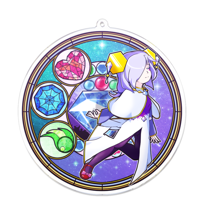 アクリルキーホルダー - 100 x 100 (mm)