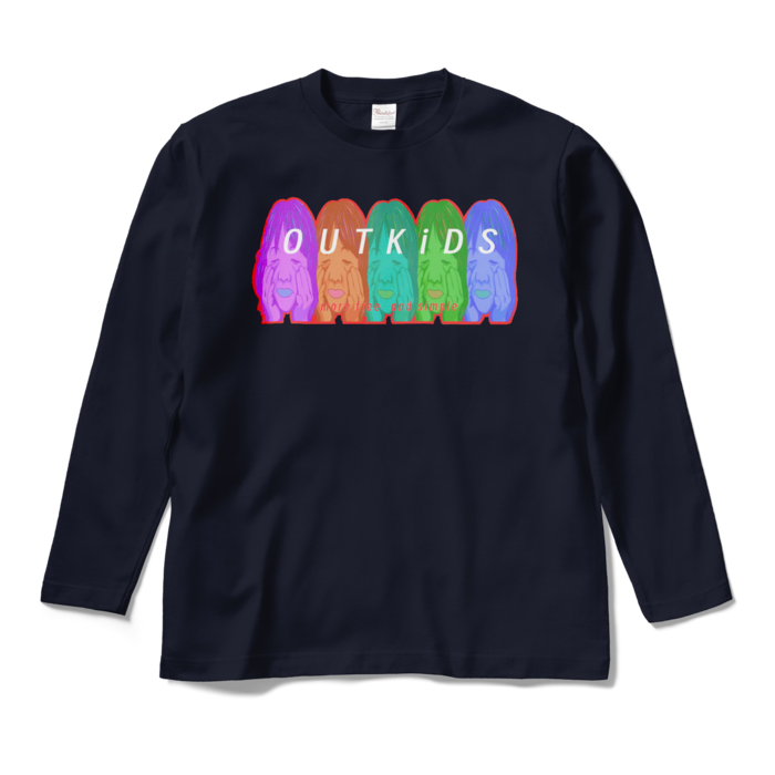 ロングスリーブTシャツ - M - ネイビー