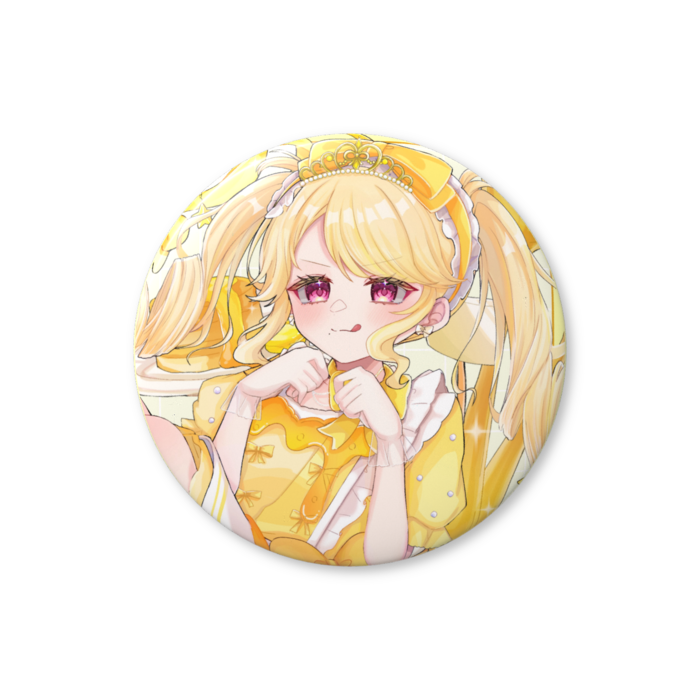 ①きゅるるん♡缶バッジ - 56mm