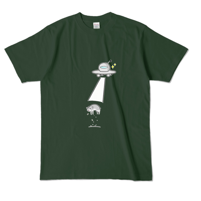 カラーTシャツ - L - フォレスト (濃色)