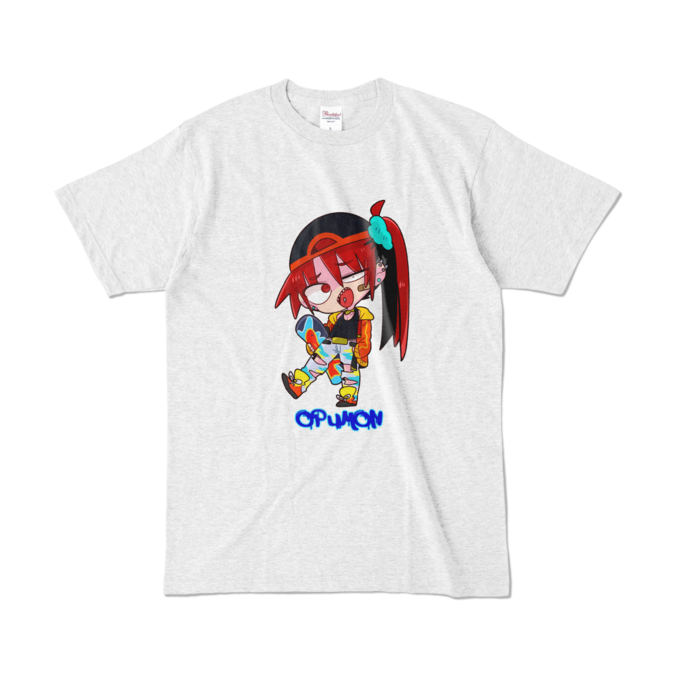 カラーTシャツ - L - アッシュ (淡色)