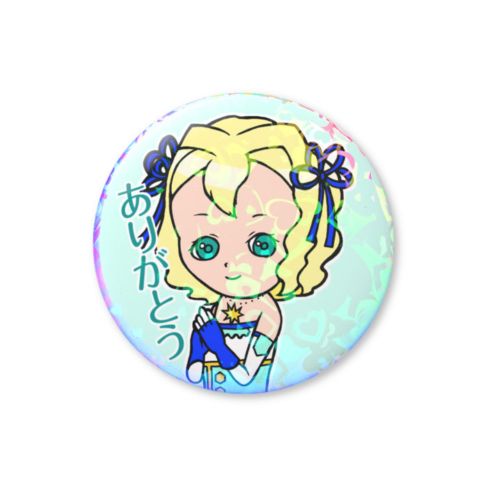 ホログラム缶バッジ - 56mm