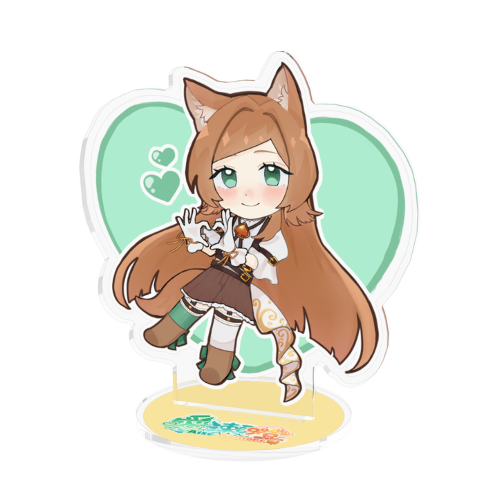 アクリルフィギュア - 100x100mm