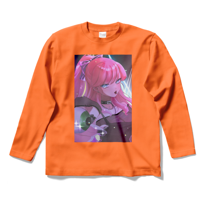 ロングスリーブTシャツ - S - オレンジ