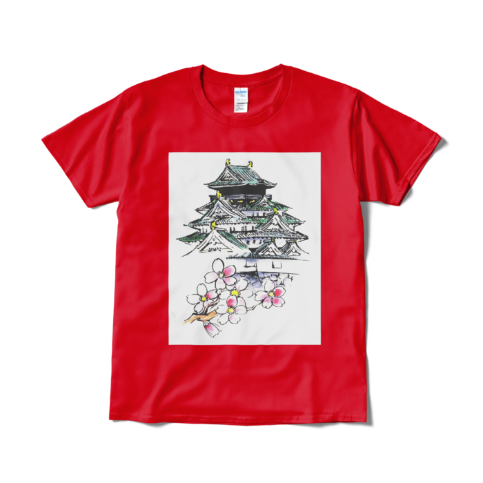 Tシャツ（短納期） - L - レッド