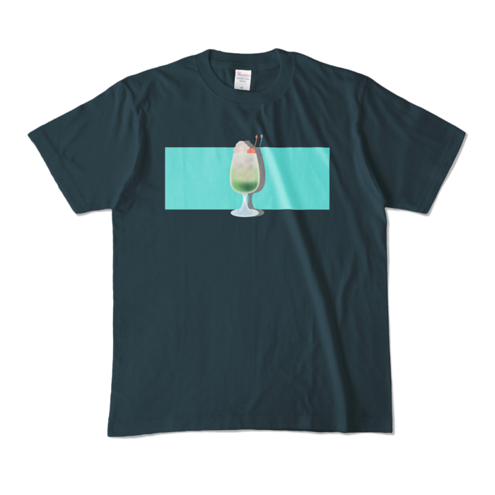 カラーTシャツ - M - デニム (濃色)