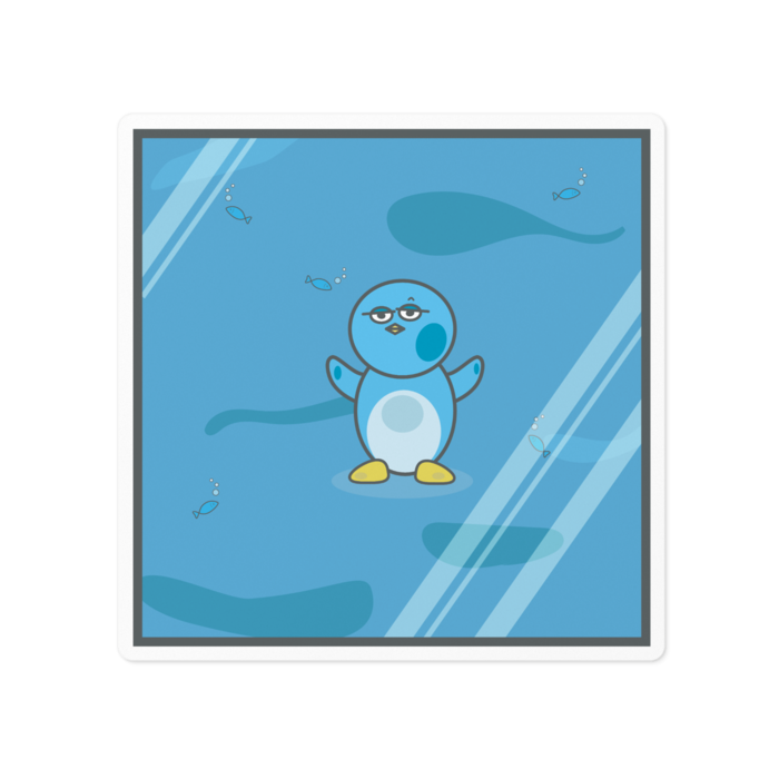 ステッカー - 100 x 100 (mm)