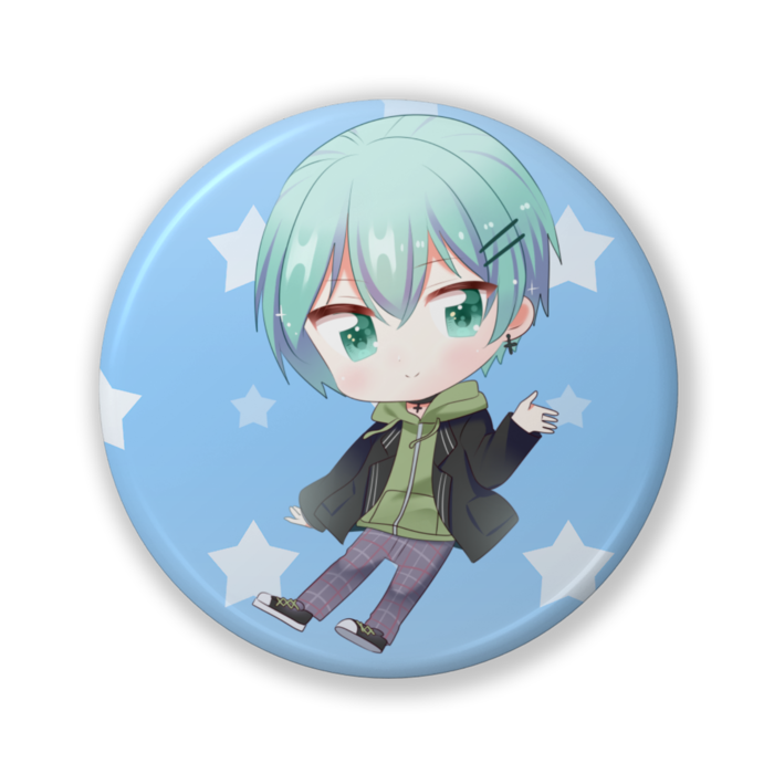 朱音くん ミニキャラ 缶バッチ (Birthday goods 2023)