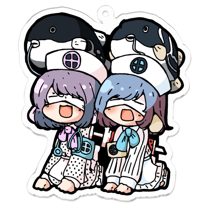 アクリルキーホルダー - 70 x 70 (mm)