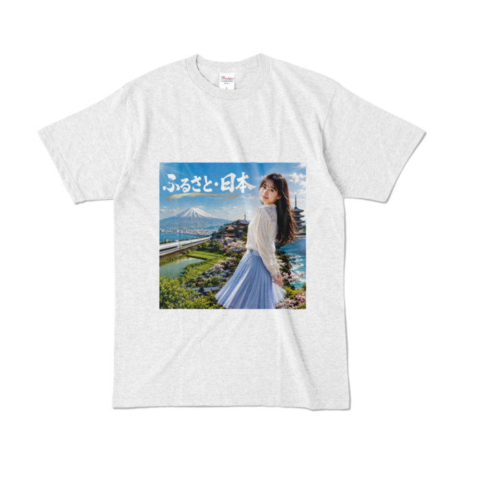 カラーTシャツ - L - アッシュ （淡色）