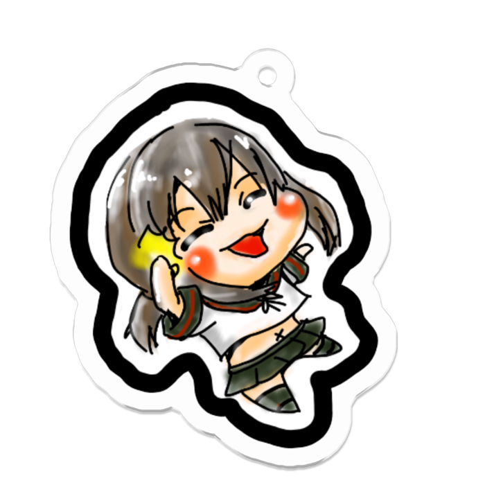 アクリルキーホルダー - 50 x 50 (mm)