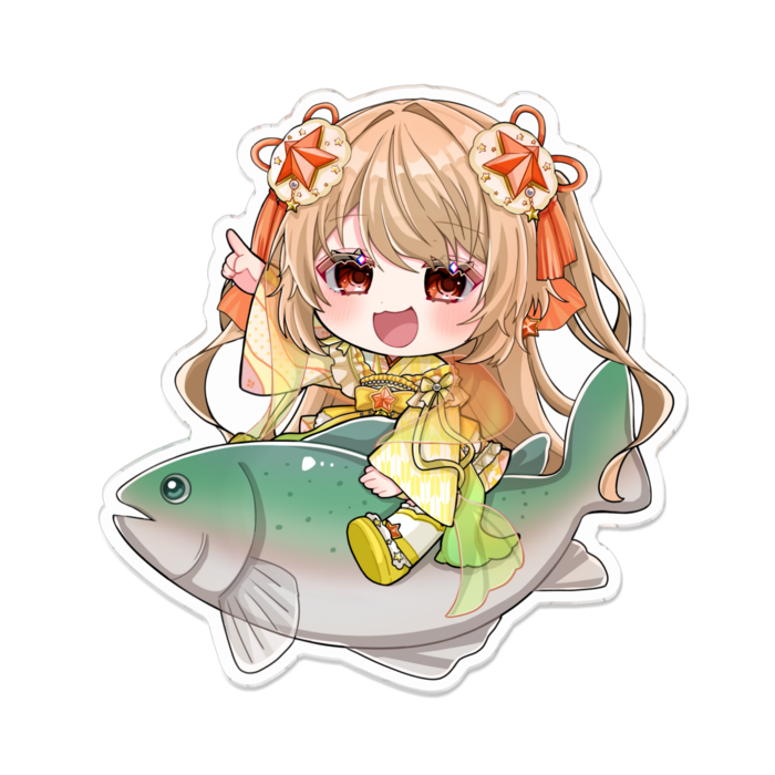 アクリルバッジ - 100 x 100 (mm)