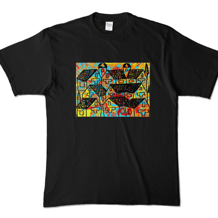 カラーTシャツ - XL - ブラック (濃色)