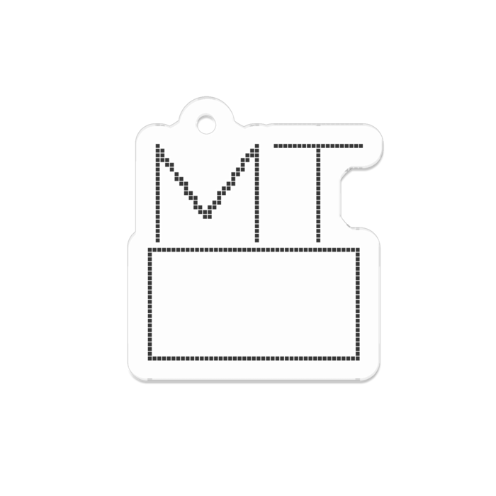 アクリルキーホルダー - 50 x 50 (mm)