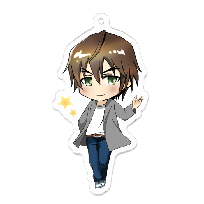 アクリルキーホルダー - 70 x 70 (mm)